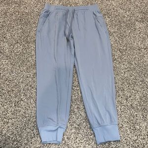 light blue joggers